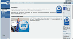 Desktop Screenshot of kfz-innung-bremerhaven.de